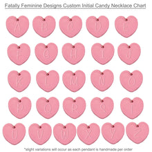 Load image into Gallery viewer, Custom Initial Faux Candy Bracelet - Fatally Feminine Designs

