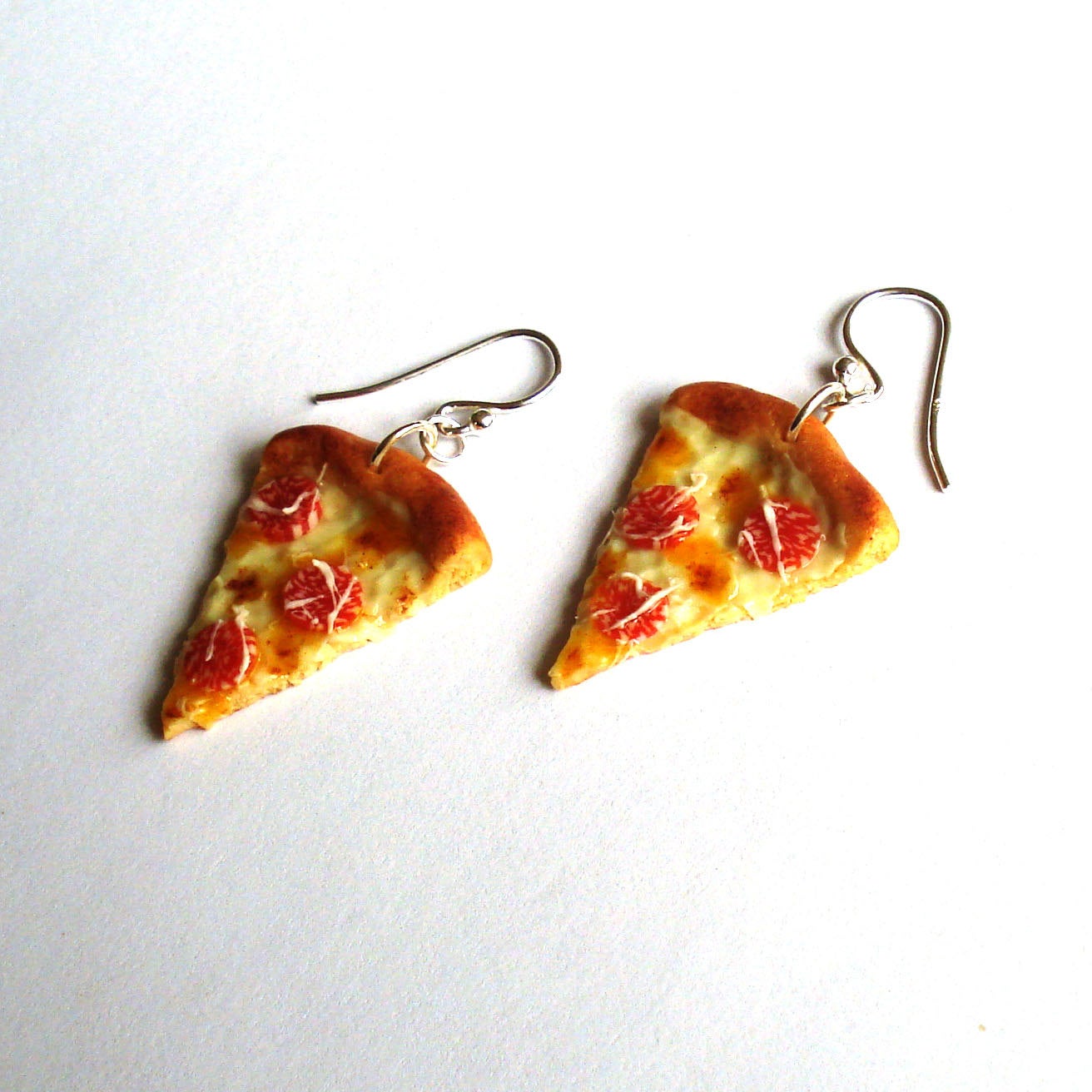 Pepperoni Pizza Earrings