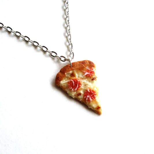 Pepperoni Pizza Necklace