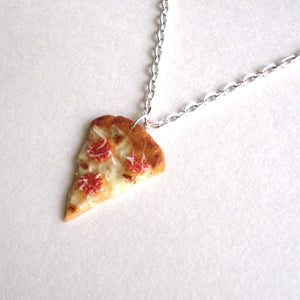 Pepperoni Pizza Necklace